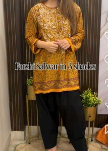 Kurta with Farshi salwar