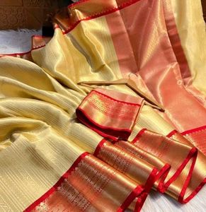 New Without Tag- Banarasi Tissue Silk Saree
