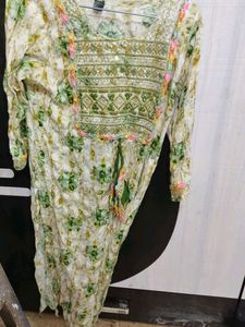 Embellished Floral Kurta