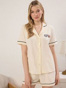 Cute Dog &amp; Cat Heart Pajama Set