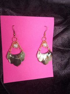 Boho Pearl Drop Earrings