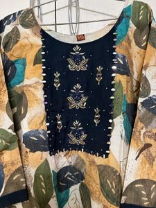 plus size pant Kurta dupatta set