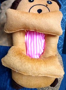 Cute Dog Plush adjustable pillow for baby