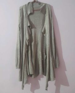 Sparkly Knit Waterfall Cardigan Shrug