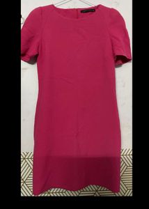 ZARA rose pink bodycon