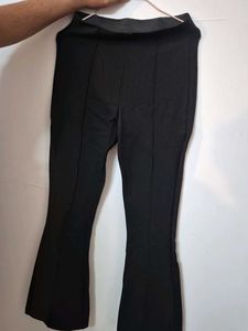 Black Flared Pants