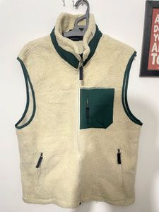 Cozy Fleece Vest with Pocket Detail