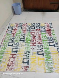 face  covering Alphabet Print Dupatta safe fir sun