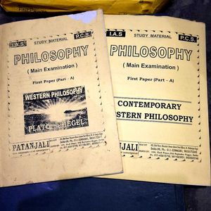 Philosophy Study Material Books