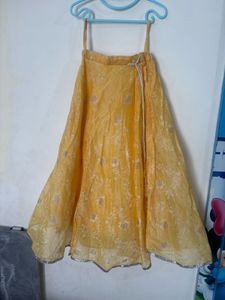 Yellow Lehenga Choli Set