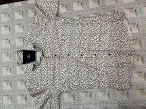 Party Wear Shirt Printed Texture