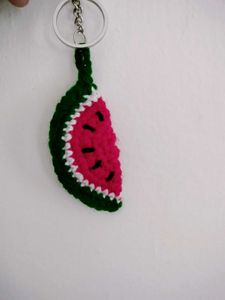 Cute Watermelon Keychain