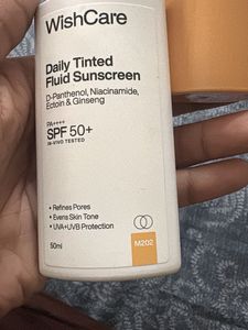 WishCare Daily Tinted Fluid Sunscreen SPF 50+