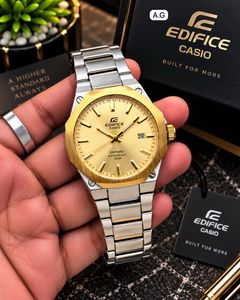 Casio Edifice Two-Tone Watch