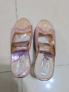 Sparkly Rose Gold Heels