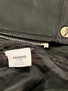 Savana Leather Moto Jacket