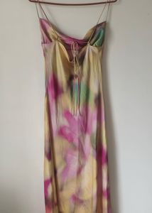 Vibrant Tie-Dye Slip Dress