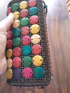 Clutch With Beads