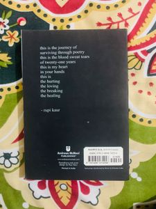 Milk And Honey By Rupi Kaur Poetry Book
