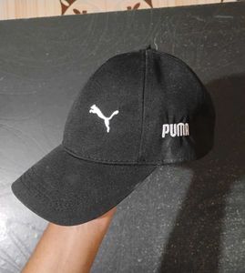 PUMA Black Adjustable Hat