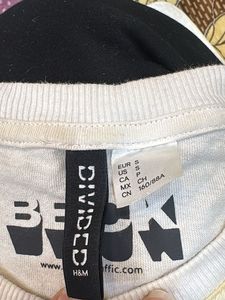 H&amp;M white baby tee