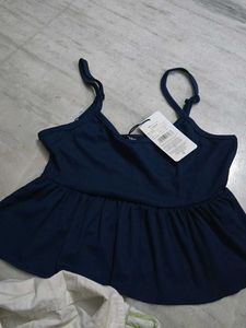 mini blue top