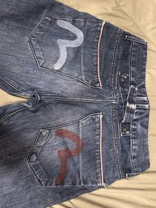 Evisu Vintage Denim Shorts