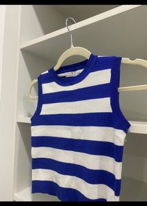 Women Stripped Knit Top