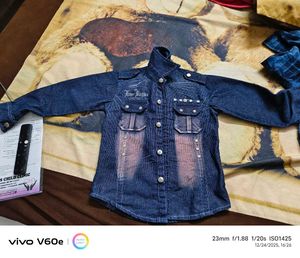 Denim Shirt for Kids