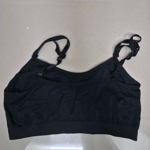 black sports bra women