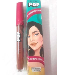 SUGAR POP High shine Lip Gloss With Hyaluronic Aci