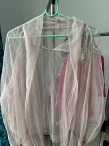 Sheer Net top