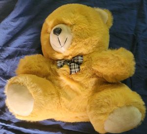 Cute Yellow Teddy Bear Plush