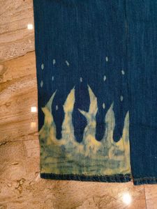 Custom Smiley Face George Denim Jeans