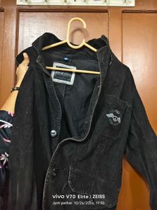 Men's Black Corduroy Jacket