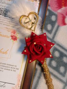 customize Nikah Nama Certificate frame  with pen