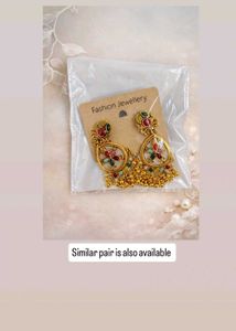 Boho Multicolor Jhumka Earrings
