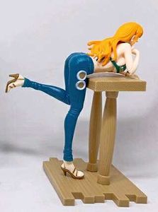 One Piece Nami On Table Action Figure