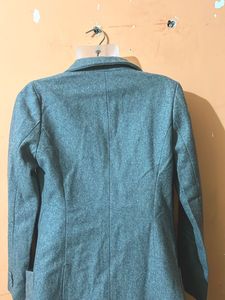 Gray Casual Blazer