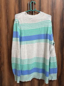 Striped Knit Sweater