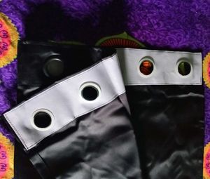 ✨⚫Pair Of New Black Window Curtain⚫ ✨