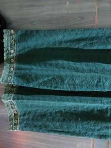 Elegant Green Chikankari Kurta