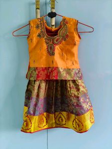 Beautiful Orange Lehenga Choli