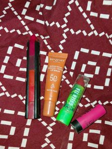 Assorted Lipsticks & Lip Balm Bundle
