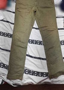 Men's Khaki Slim Fit Chinos
