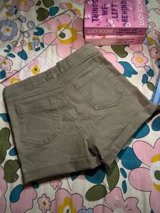 Stylish Olive Green Shorts