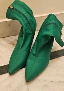VibrantGreen Boots