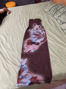 Floral Print Maxi Dress