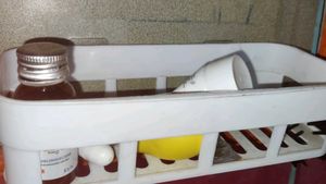 Adhesive Bathroom Shelf Set