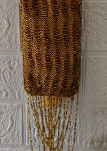 Elegant Beaded Evening Sling Bag